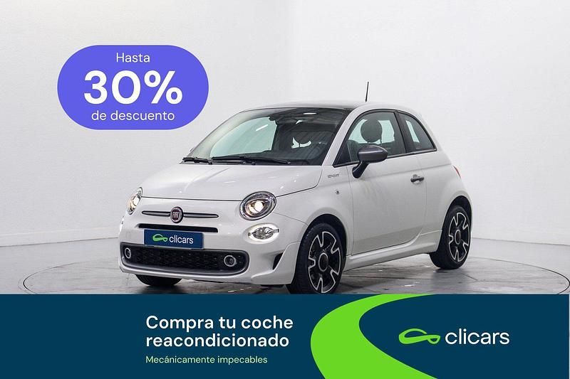 Usado Fiat 500 Sport 70 CV (51 kW) 2022 Blanco Utilitario