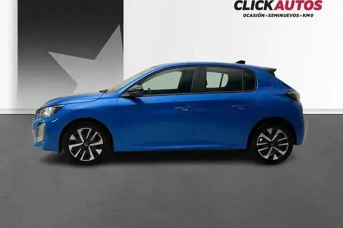 Usado Peugeot 208 Active 100 CV (73 kW) 2024 Negro Utilitario