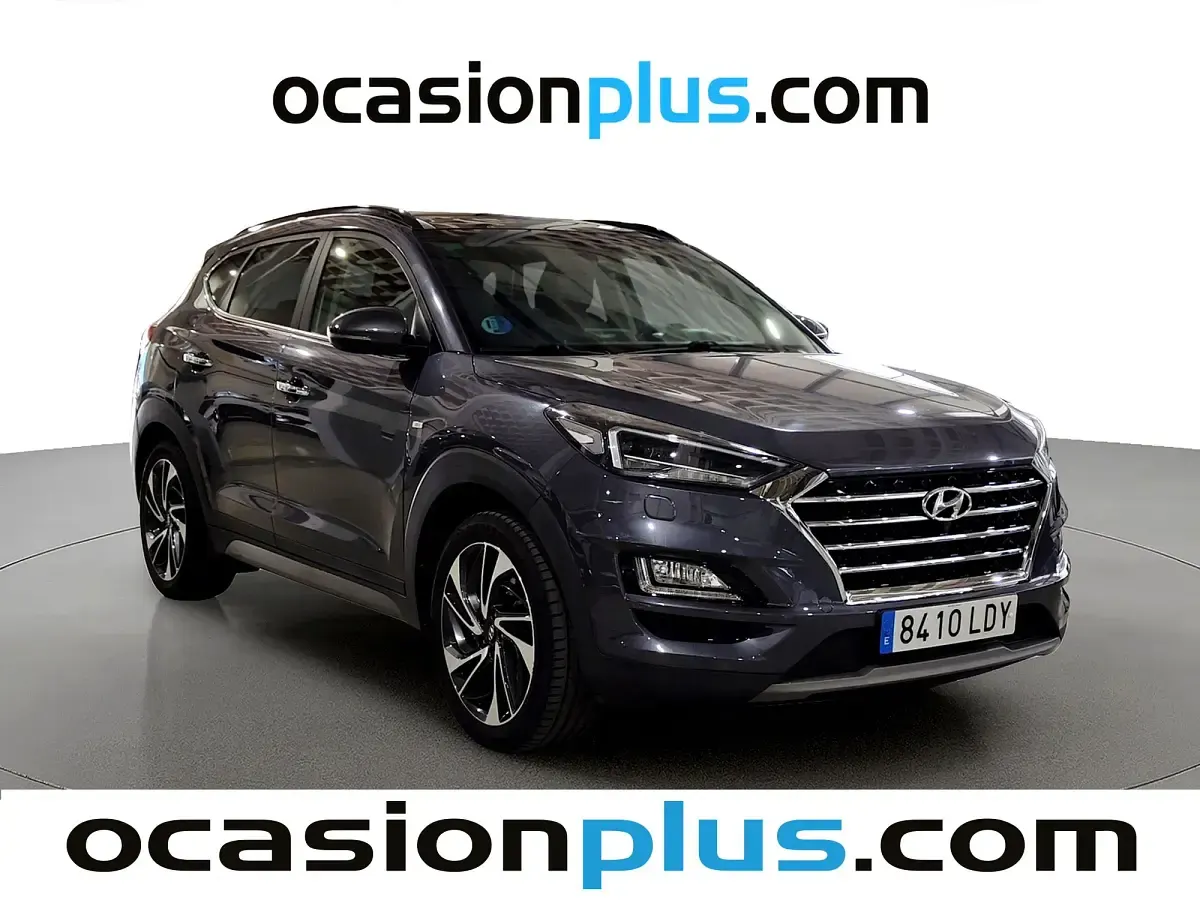 Usado Hyundai Tucson Style 136 CV (100 kW) 2020 Gris SUV