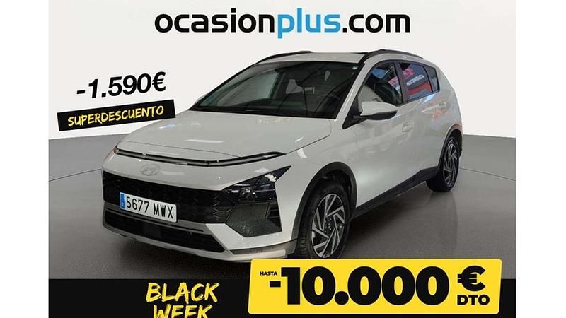 Blanco Usado 2024 Hyundai Bayon SUV | 15.900 € (Precio justo) - Imagen 1/4