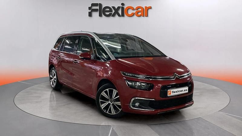 Usado Citroën Grand C4 Picasso Feel 130 CV (95 kW) 2016 Granate Monovolumen