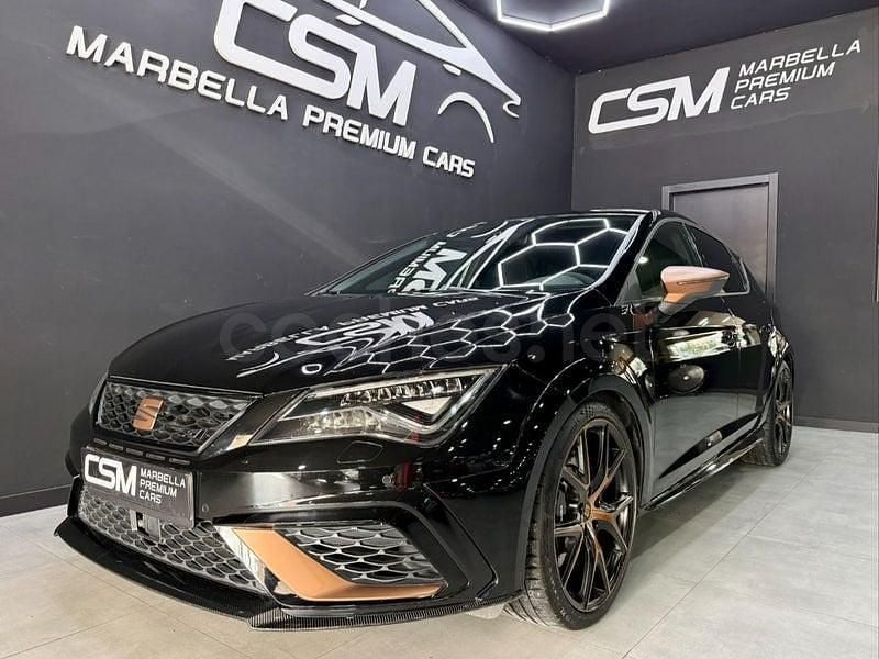 Usado Seat Leon CUPRA 310 CV (228 kW) 2018 Negro Berlina
