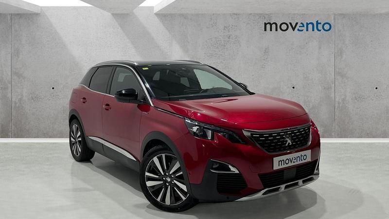 Rojo Usado 2017 Peugeot 3008 GT-line SUV | 16.490 € (Precio justo) - Imagen 1/4