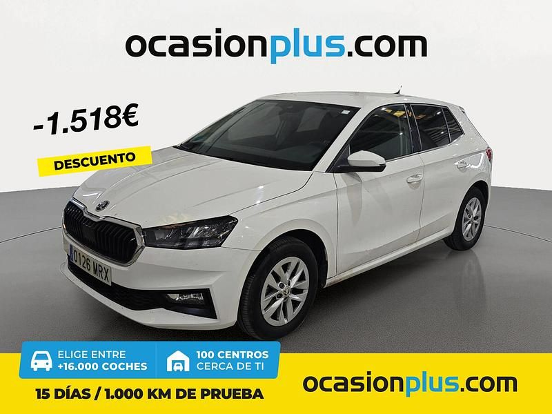 Blanco Usado 2024 Skoda Fabia Selection Berlina | 16.700 € (Super precio) - Imagen 1/4