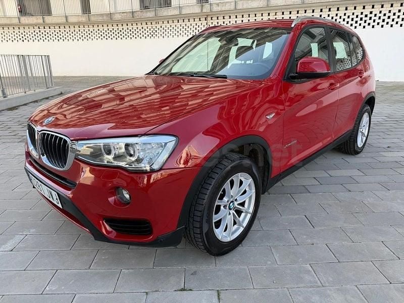 Usado BMW X3 190 CV (139 kW) 2017 Granate SUV