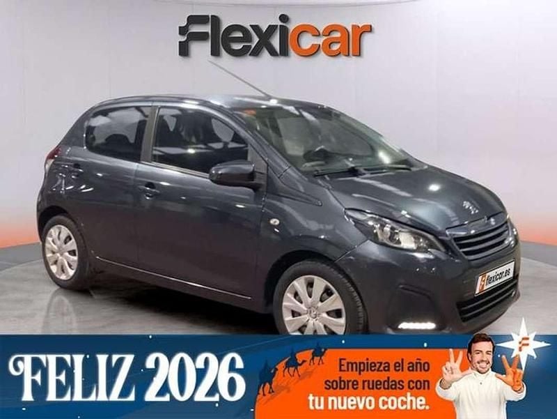 Negro Usado 2017 Peugeot 108 Allure Utilitario | 7090 € (Buen precio) - Imagen 1/4