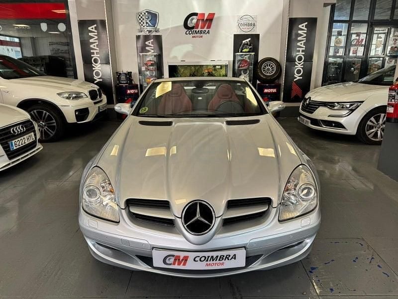 Usado Mercedes SLK350 272 CV (200 kW) 2005 Gris / plata Descapotable