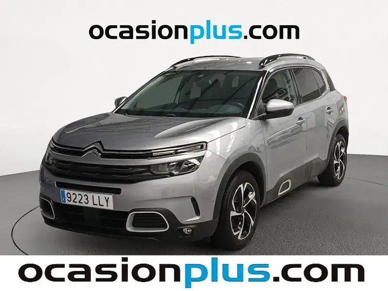 Gris Usado 2020 Citroën C5 Aircross Feel SUV | 12.719 € (Super precio) - Imagen 1/4