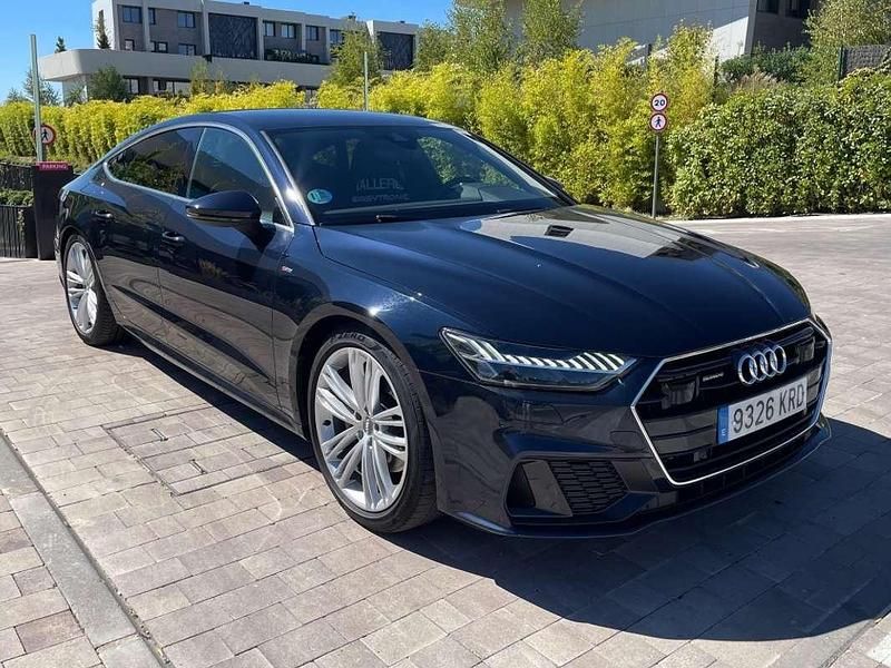 Azul Usado 2018 Audi A7 Sportback S-Line Utilitario | 49.500 € - Imagen 1/4