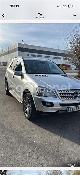 Gris / plata Usado 2007 Mercedes ML350 SUV | 11.000 € (Precio justo) - Imagen 1/4