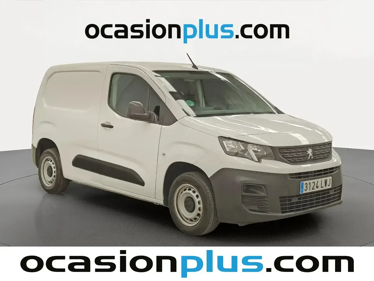 Usado Peugeot Partner 98 CV (72 kW) 2022 Blanco Monovolumen