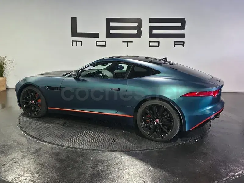 Usado Jaguar F-Type 381 CV (280 kW) 2016 Verde Coupe