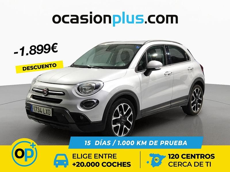 Usado Fiat 500X Cross 130 CV (95 kW) 2022 Gris SUV