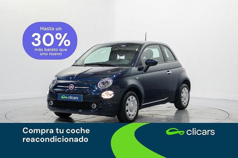Azul Usado 2022 Fiat 500 Utilitario | 11.290 € (Precio justo) - Imagen 1/4