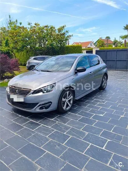 Usado Peugeot 308 GT-line 150 CV (110 kW) 2015 Gris / plata Berlina