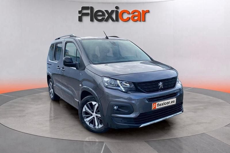 Gris Usado 2020 Peugeot Rifter GT-line Monovolumen | 17.290 € (Precio justo) - Imagen 1/4