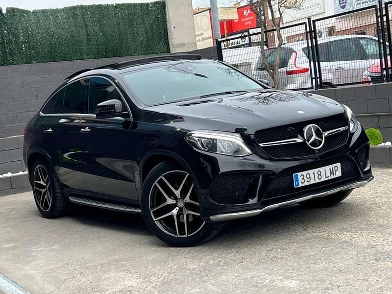 Usado Mercedes GLE350 258 CV (189 kW) 2017 Negro Coupe