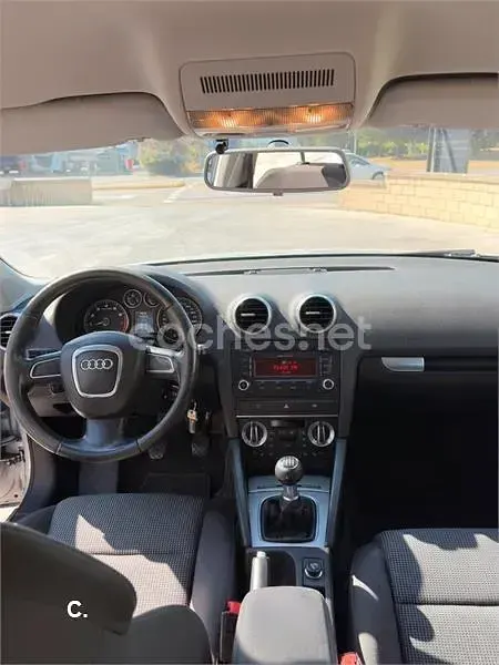 Usado Audi A3 Attraction 160 CV (117 kW) 2009 Gris / plata Utilitario