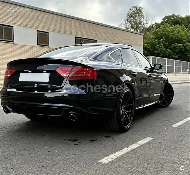 Usado Audi A5 Sportback 240 CV (176 kW) 2010 Negro Utilitario