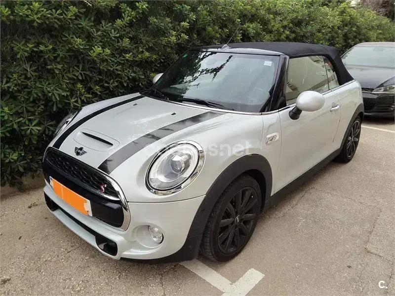 Usado Mini Cooper S Cabriolet 184 CV (135 kW) 2016 Gris / plata Descapotable