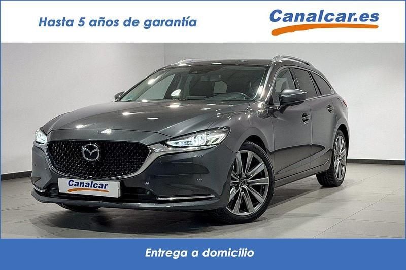 Usado Mazda 6 145 CV (106 kW) 2019 Gris Familiar