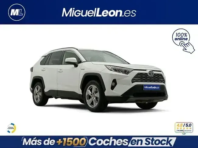 Usado Toyota RAV4 Hybrid Advance 218 CV (160 kW) 2022 Blanco SUV
