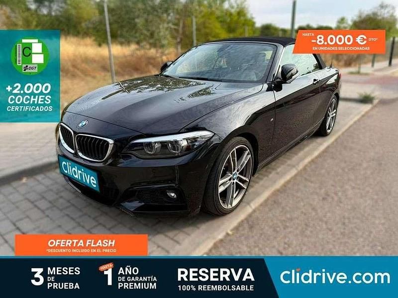 Negro Usado 2018 BMW 225 Coupe | 22.990 € (Precio justo) - Imagen 1/3