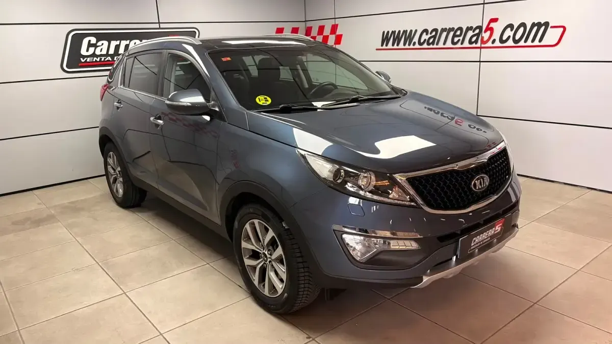 Usado Kia Sportage 115 CV (84 kW) 2015 Azul SUV