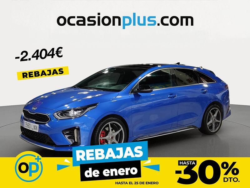 Azul Usado 2021 Kia ProCeed GT-Line Familiar | 26.450 € (Un poco caro) - Imagen 1/4