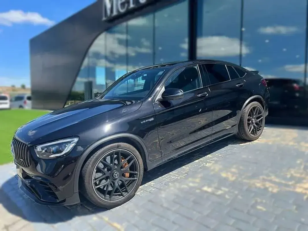 Usado Mercedes GLC63 AMG AMG 510 CV (375 kW) 2020 Negro SUV
