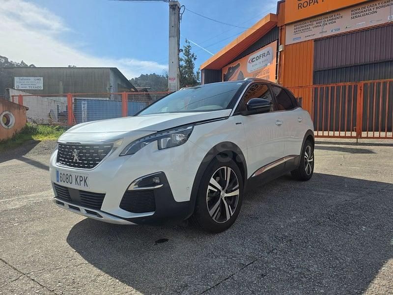 Usado Peugeot 3008 GT-line 130 CV (95 kW) 2018 Blanco SUV
