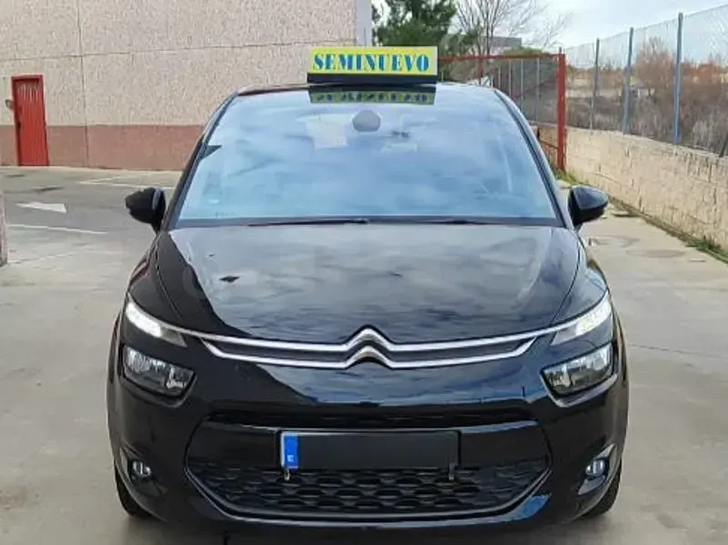 Usado Citroën C4 Picasso Seduction 120 CV (88 kW) 2014 Negro Monovolumen