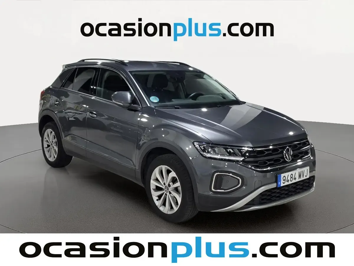 Usado VW T-Roc Life 115 CV (84 kW) 2024 Gris SUV