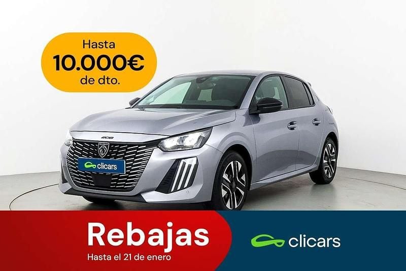 Plateado Usado 2025 Peugeot 208 Allure Utilitario | 16.790 € (Buen precio) - Imagen 1/4