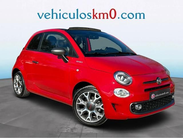 Usado Fiat 500C Sport 70 CV (51 kW) 2022 Rojo Descapotable