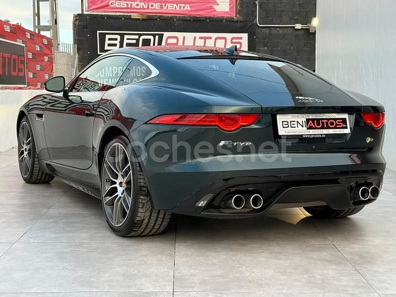 Usado Jaguar F-Type R 551 CV (405 kW) 2015 Verde Coupe