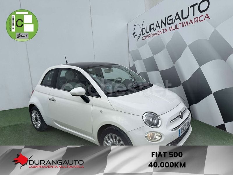 Blanco Usado 2019 Fiat 500 Pop Berlina | 8990 € (Buen precio) - Imagen 1/4