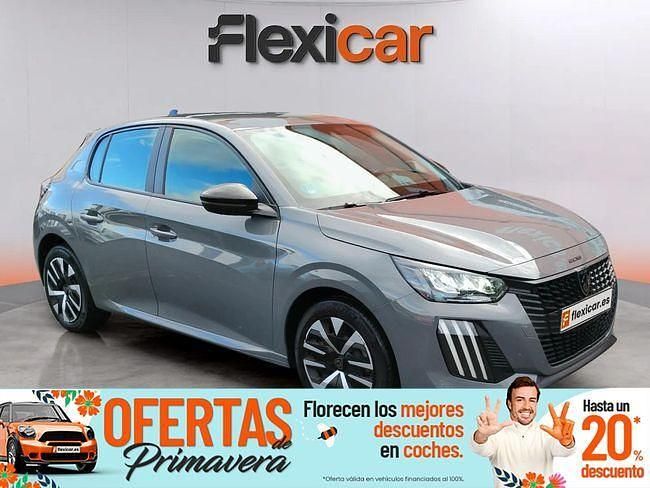 Usado Peugeot 208 Active 100 CV (73 kW) 2024 Gris Utilitario