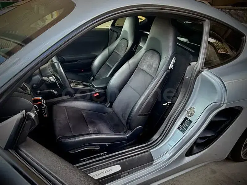 Usado Porsche 718 Cayman 300 CV (220 kW) 2017 Gris / plata Coupe