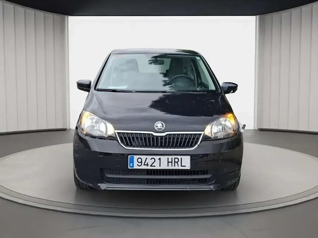 Usado Skoda Citigo Active 60 CV (44 kW) 2013 Negro Utilitario