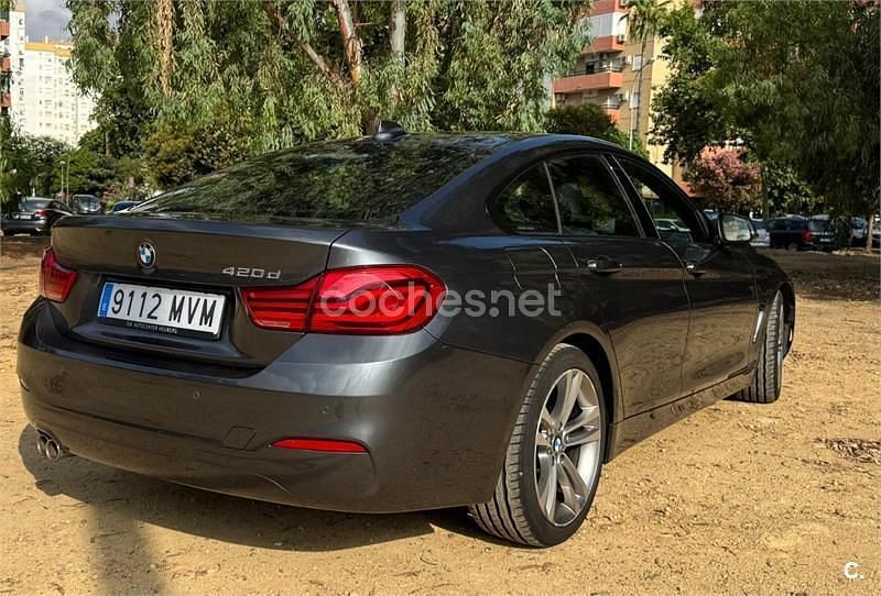 Usado BMW 420 190 CV (139 kW) 2017 Gris / plata Coupe
