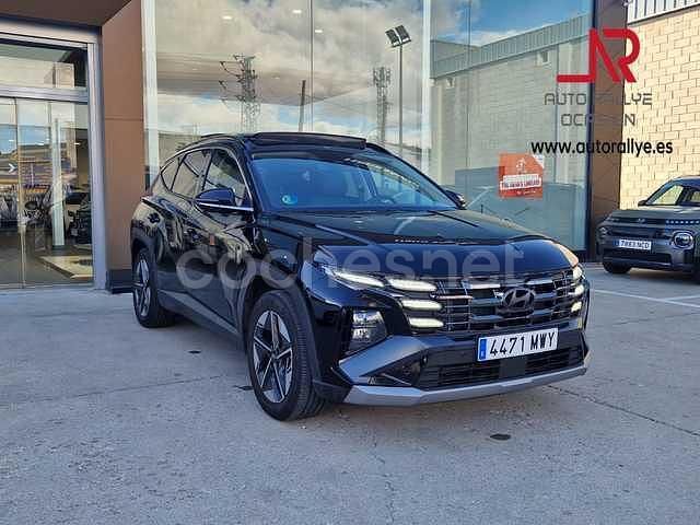 Negro Usado 2024 Hyundai Tucson N Line SUV | 35.900 € - Imagen 1/4