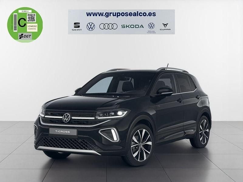 Negro Usado 2024 VW T-Cross R-line SUV | 28.490 € (Caro) - Imagen 1/4