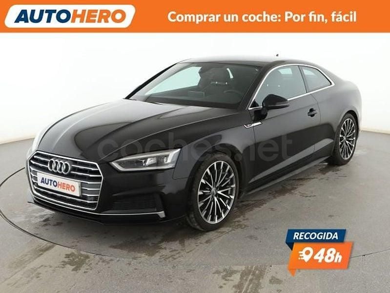 Usado Audi A5 S-Line 190 CV (139 kW) 2018 Negro Coupe