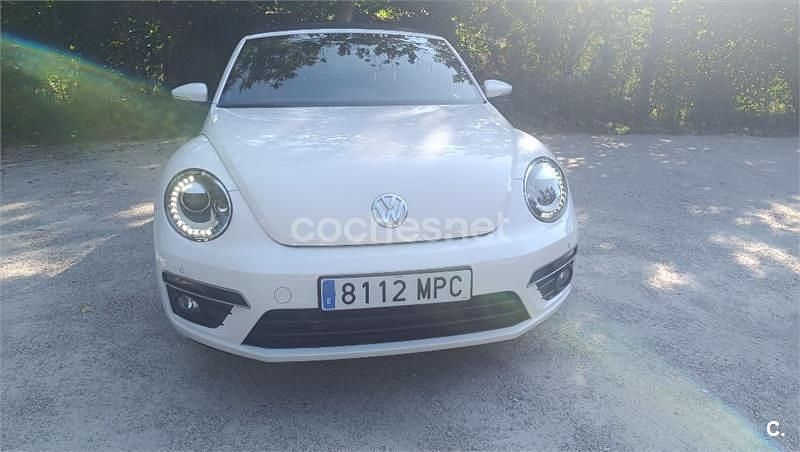 Usado VW Beetle Cabriolet R-line 220 CV (161 kW) 2016 Blanco Descapotable