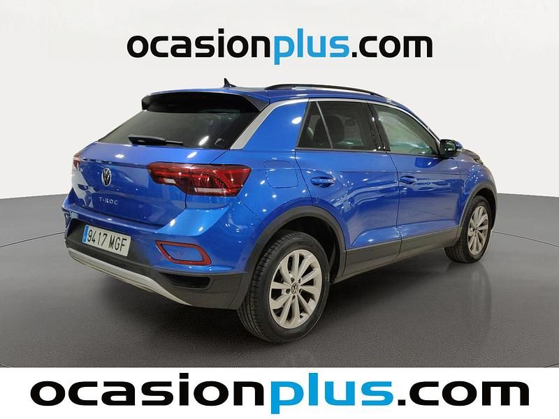 Usado VW T-Roc Life 150 CV (110 kW) 2023 Azul SUV