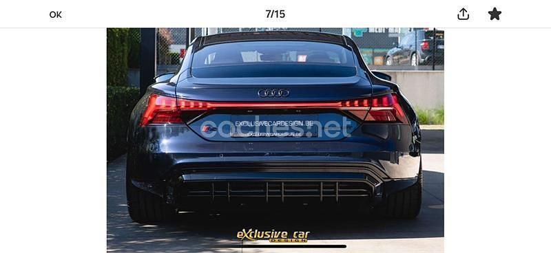 Usado Audi e-tron GT quattro 430 kW (585 CV) 2024 Eléctrico Berlina