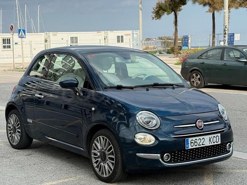 Usado Fiat 500 69 CV (50 kW) 2017 Azul Berlina