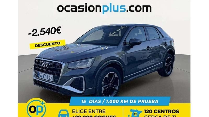 Usado Audi Q2 S-Line 150 CV (110 kW) 2022 Gris SUV