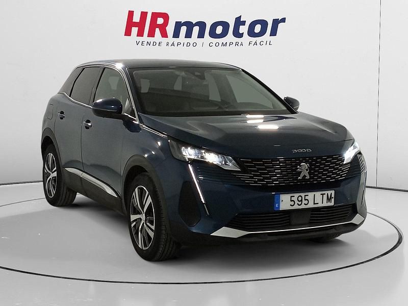Usado Peugeot 3008 Allure 132 CV (97 kW) 2021 Azul SUV